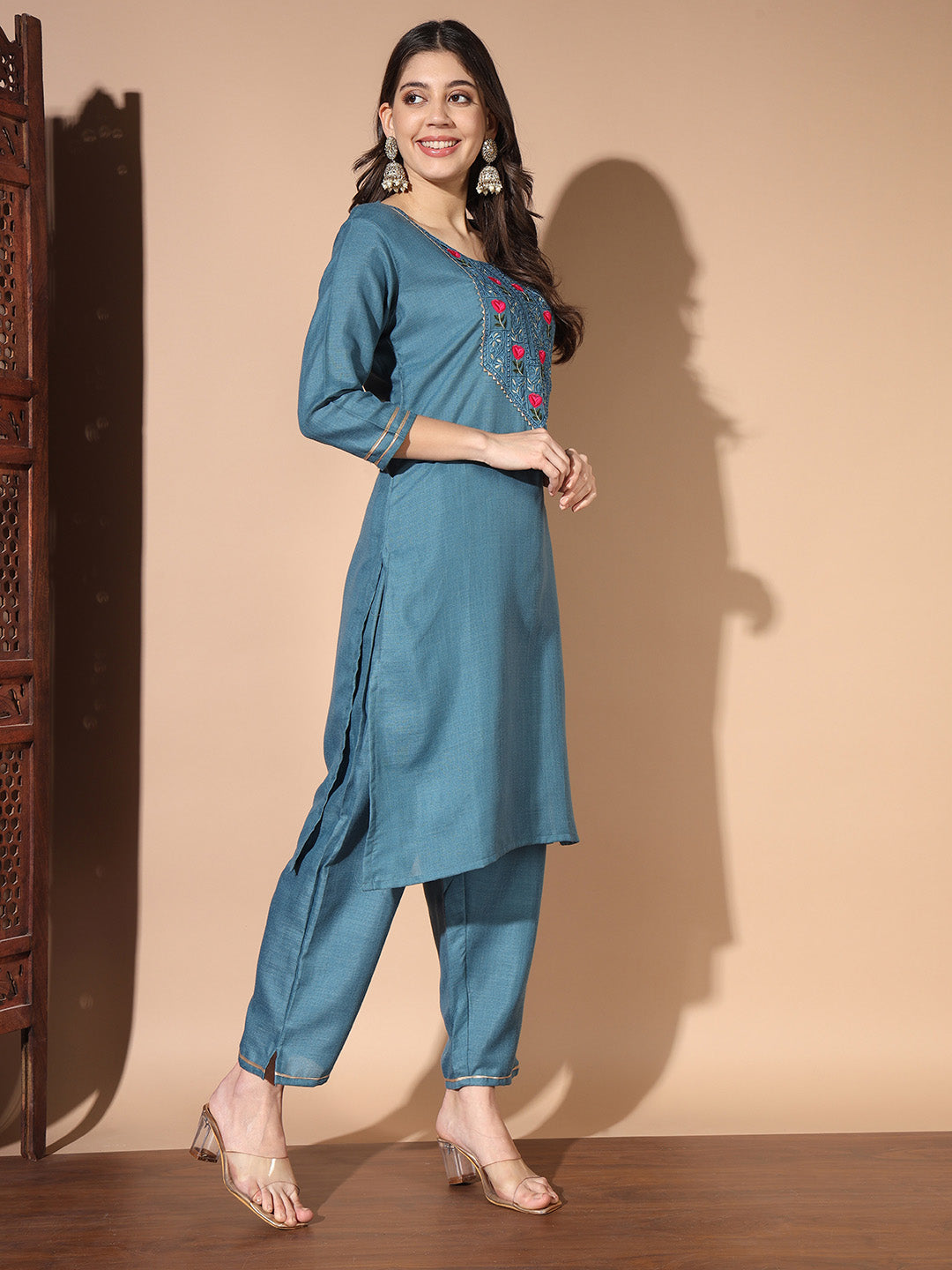 Kurti Pant Dupatta Set