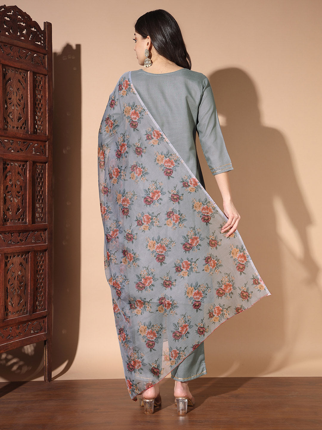 Kurti Pant Dupatta Set