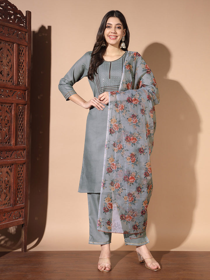 Kurti Pant Dupatta Set