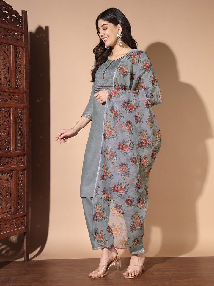 Kurti Pant Dupatta Set