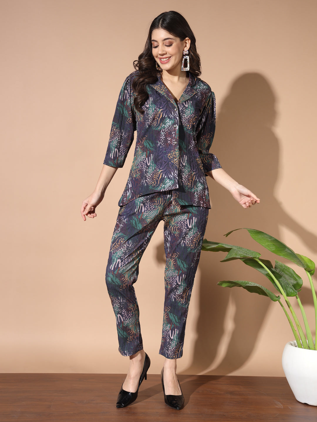 GRAPHIC PRINTED FANCY CO-ORDS SET