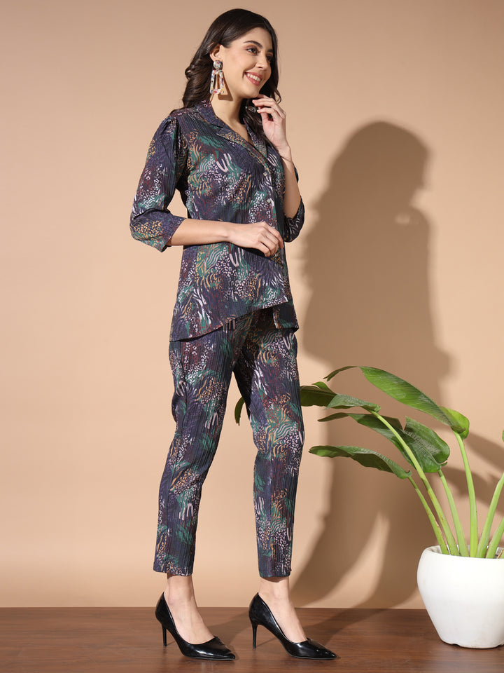 GRAPHIC PRINTED FANCY CO-ORDS SET