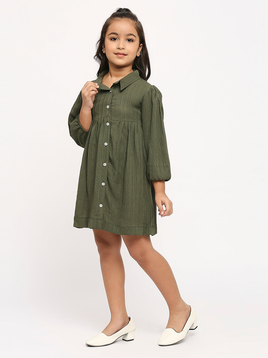 Above Knee Shirt Dress