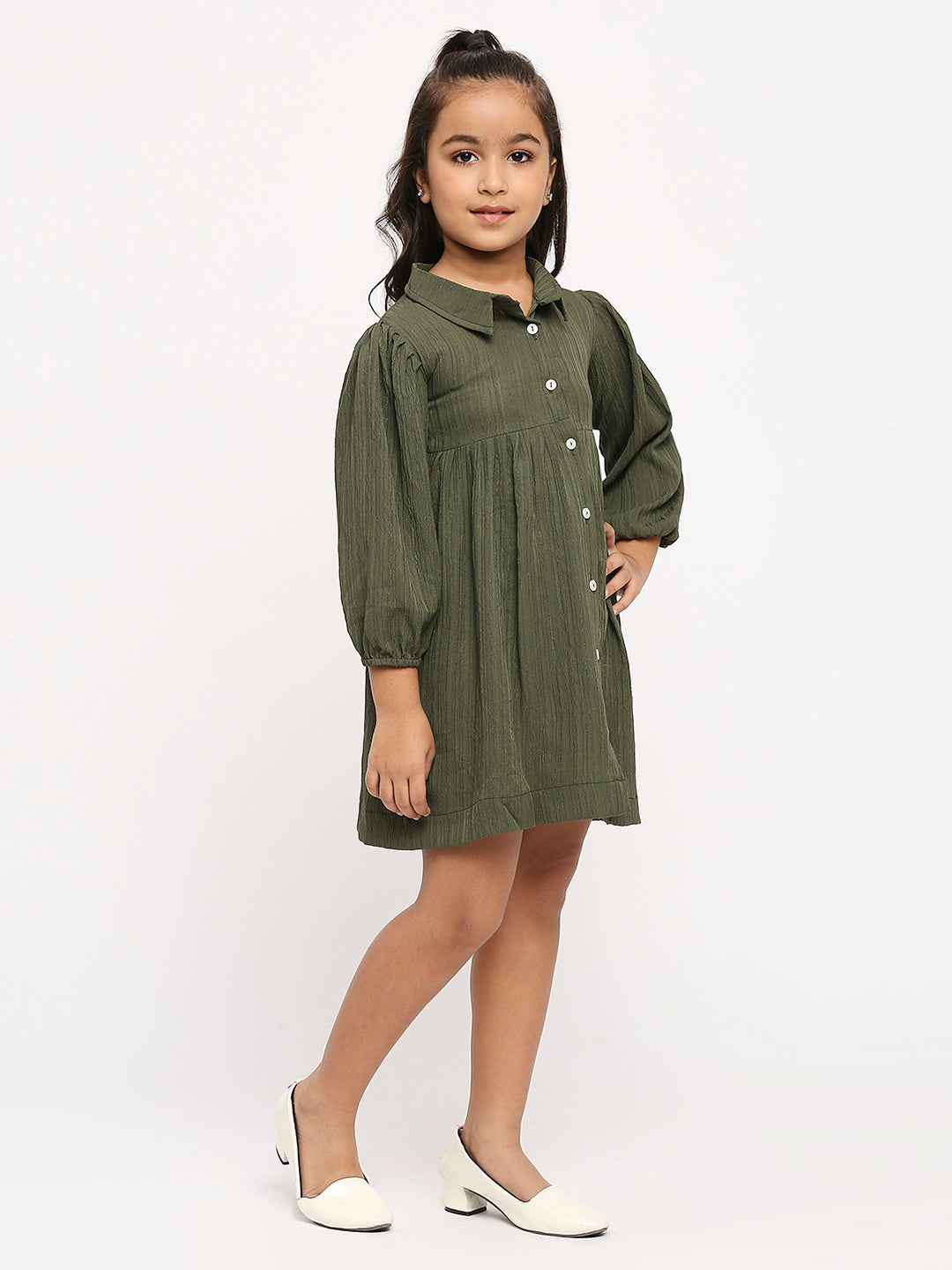 Above Knee Shirt Dress