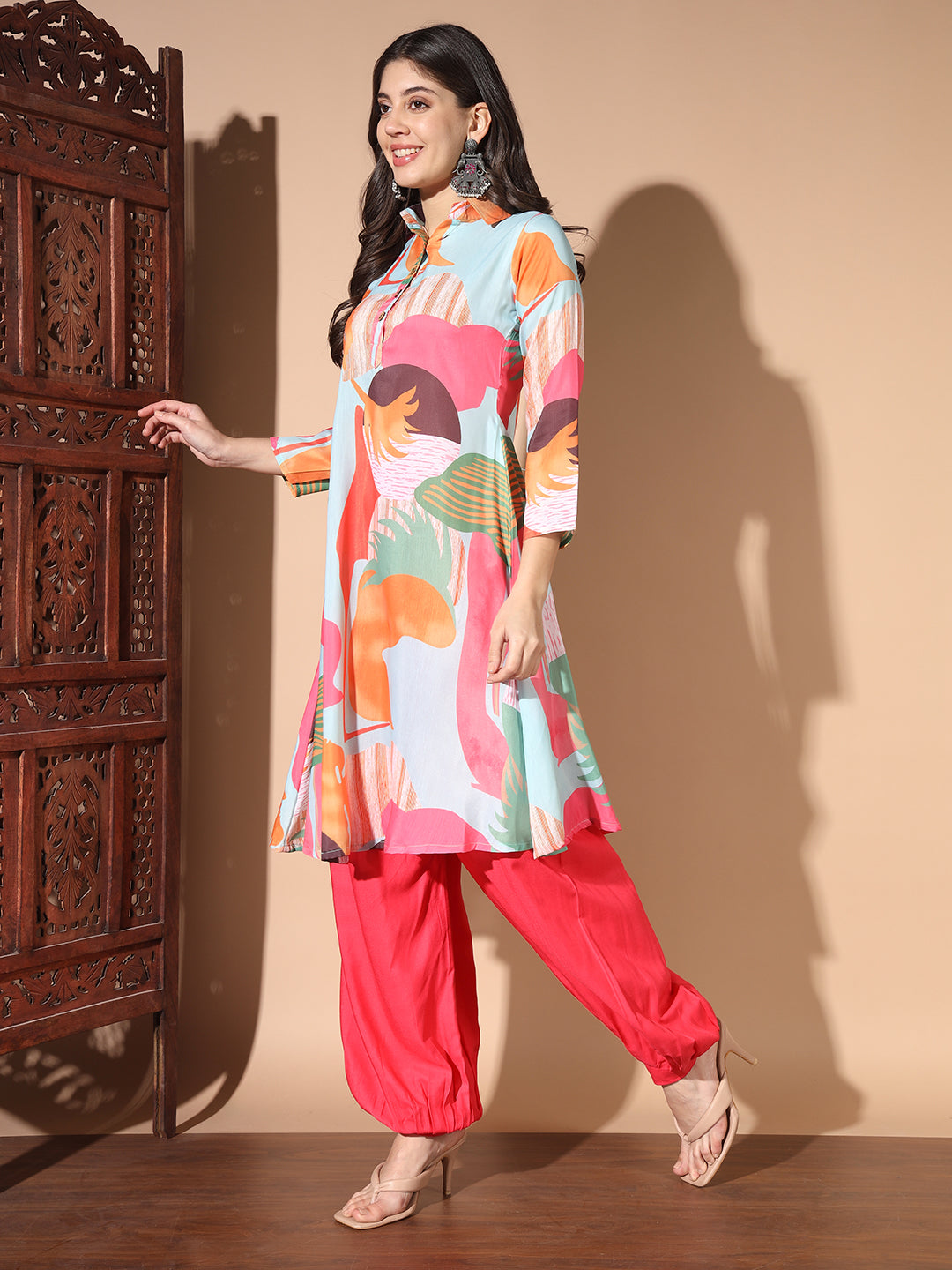 VERSATILE KURTI HERAM PATIALA SET