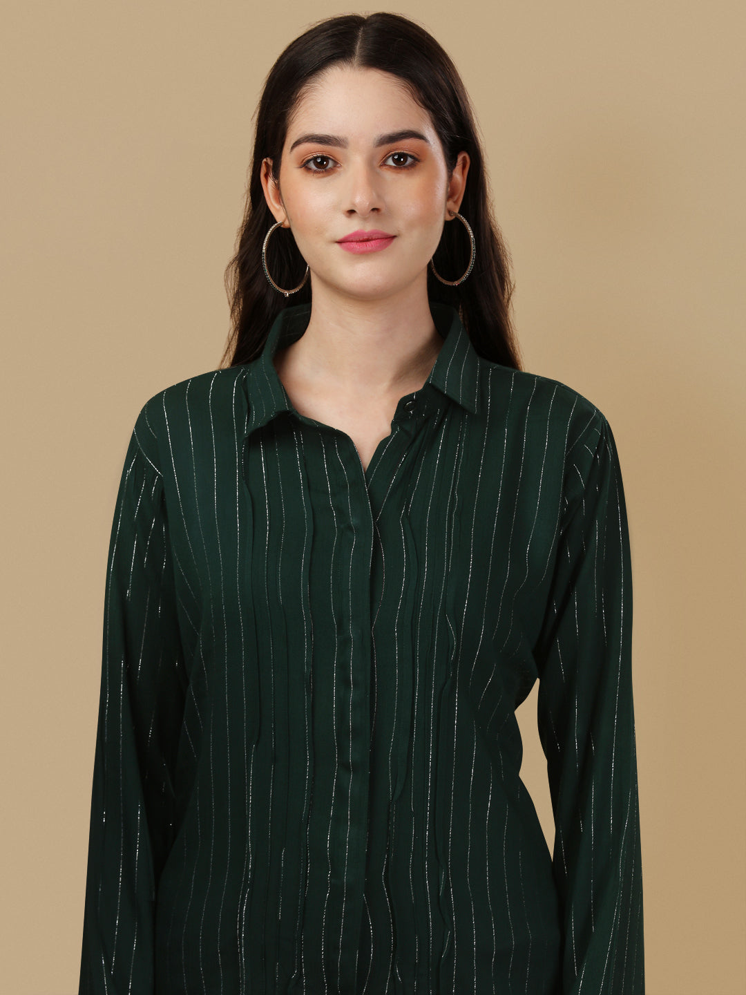 SOLID SHIRT-GREEN