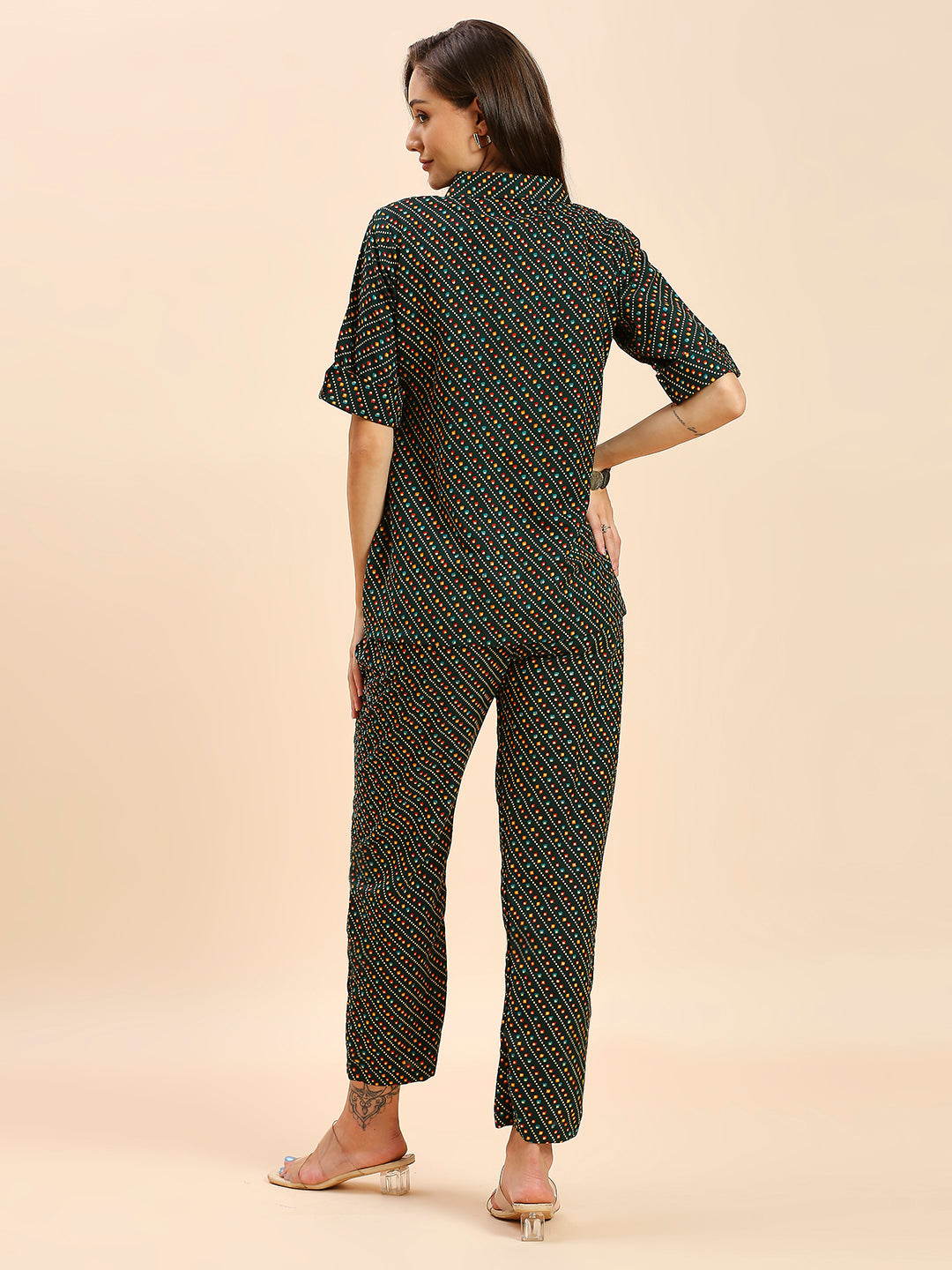 BANDHANI PRINTED CO-ORD SET