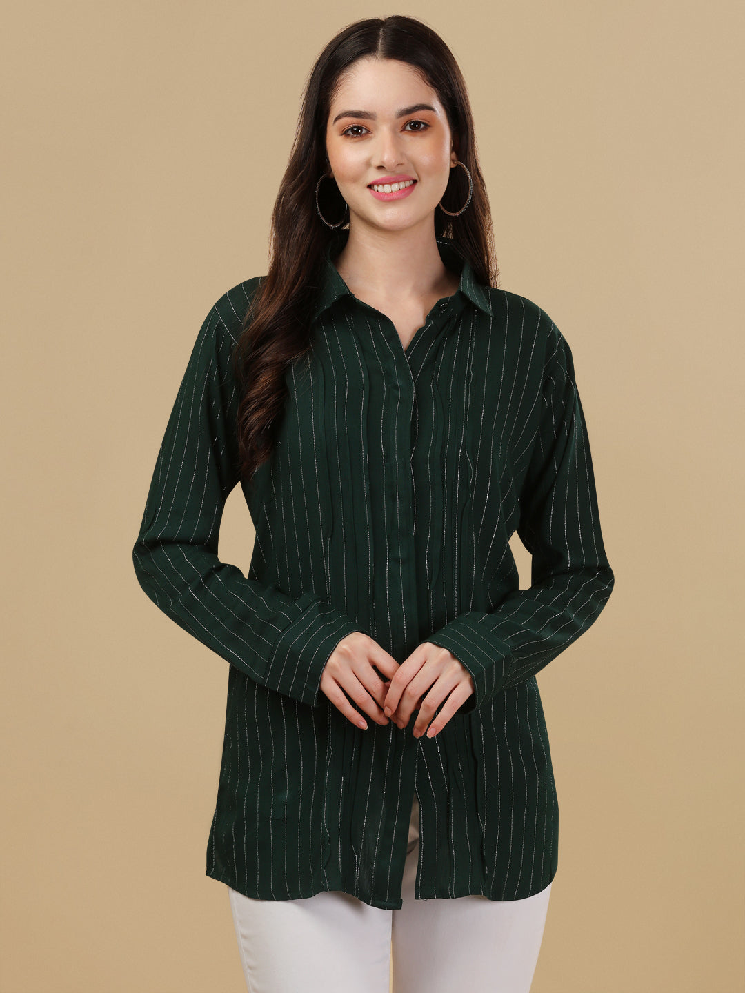 SOLID SHIRT-GREEN