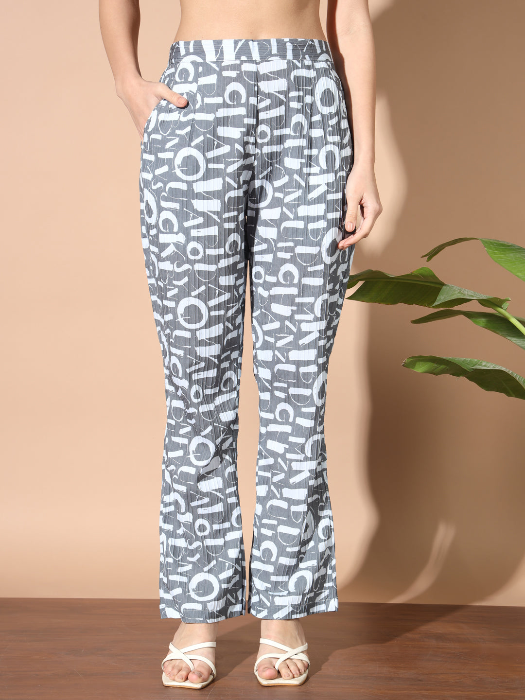 GRAPHIC PRINTED FANCY CO-ORDS SET