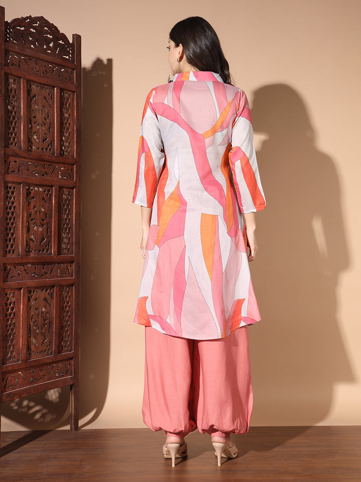 PRINTED VERSATILE KURTA SET