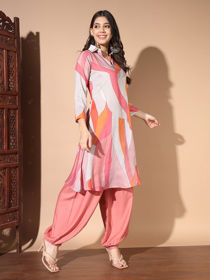 PRINTED VERSATILE KURTA SET