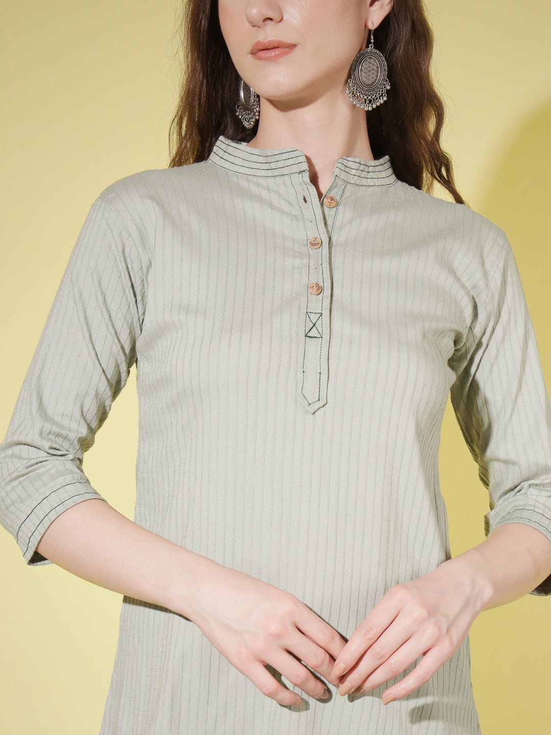 STRIPE SOLID TOP - PISTA