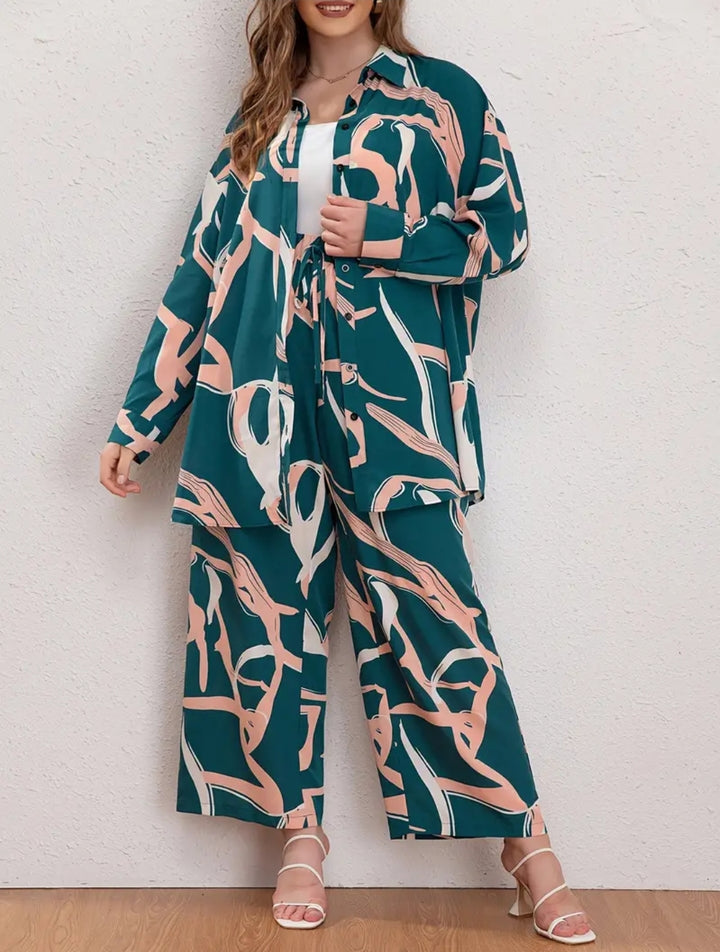 PRINTED CLASSY CO-ORDS SET