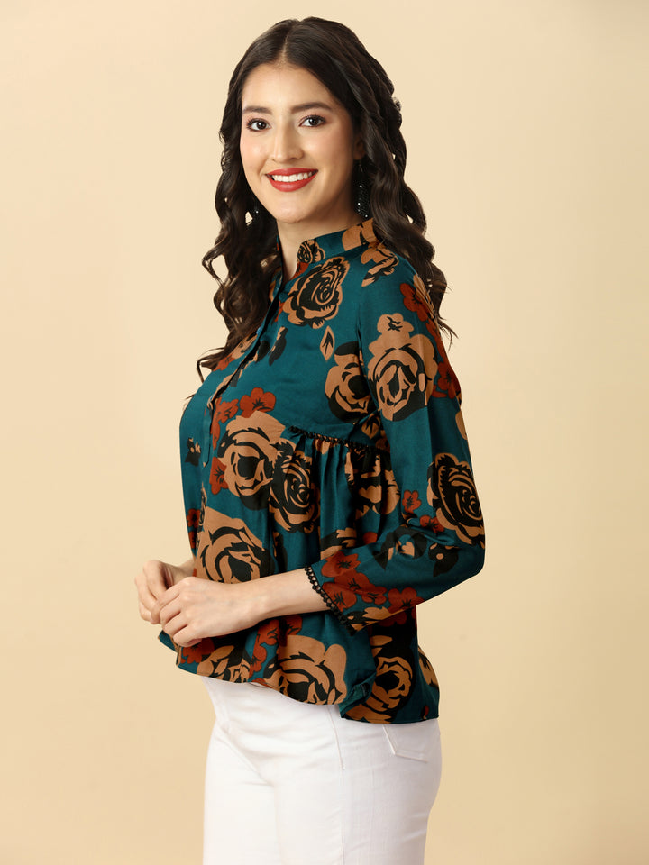 MADARIAN COLLAR TOP