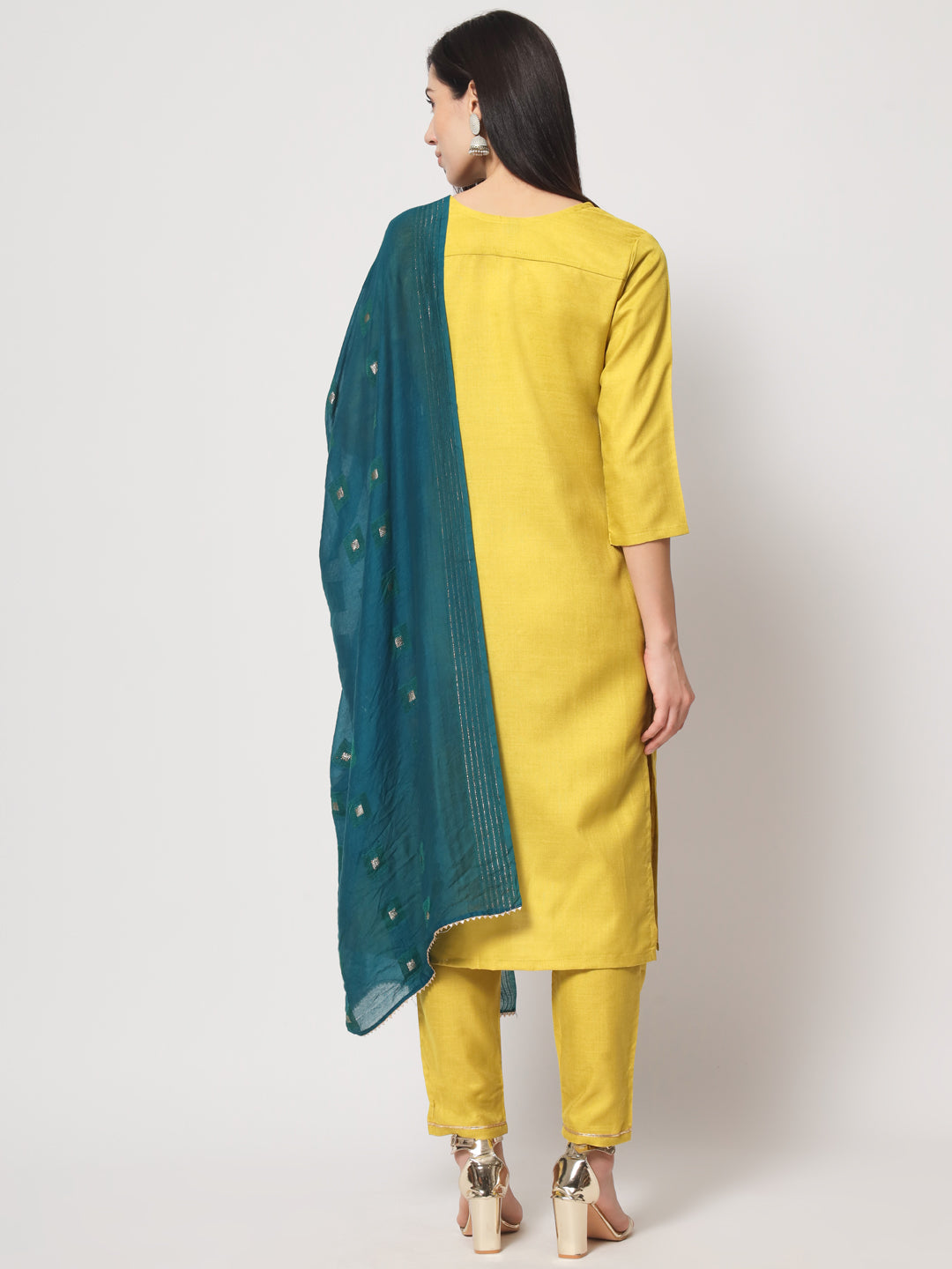 Exquisite Kurta Pant Set With Dupatta