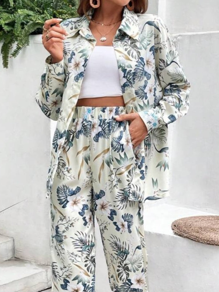 FLORAL CO-ORDS SET