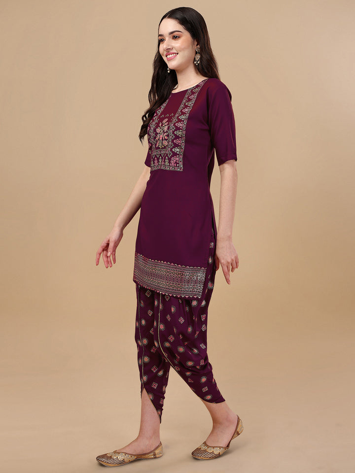 TULIP PANT WITH KURTI SET