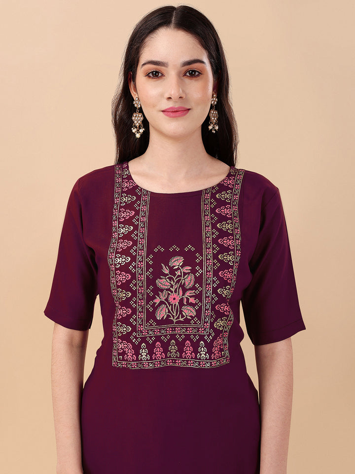 TULIP PANT WITH KURTI SET