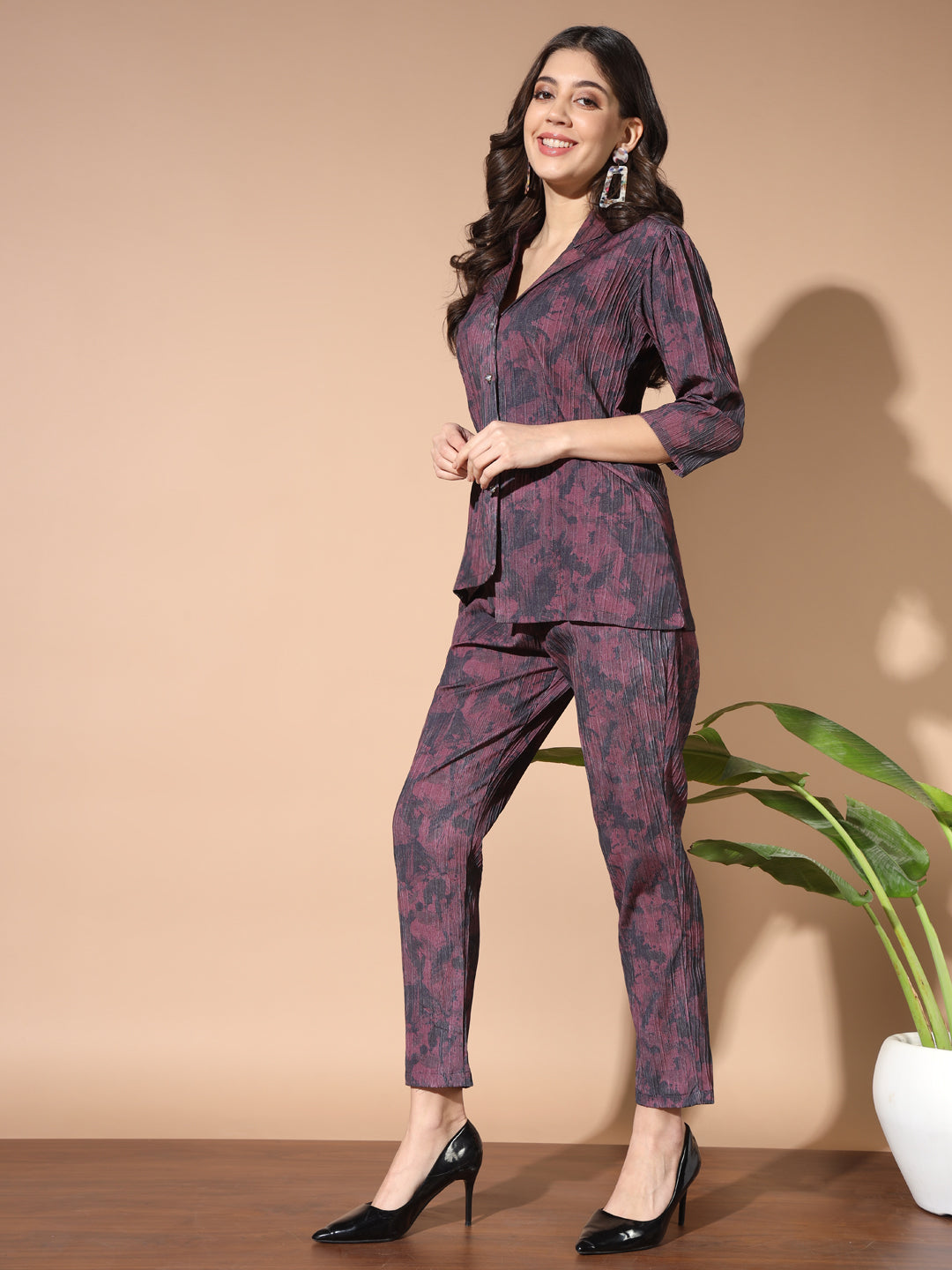 GRAPHIC PRINTED FANCY CO-ORDS SET