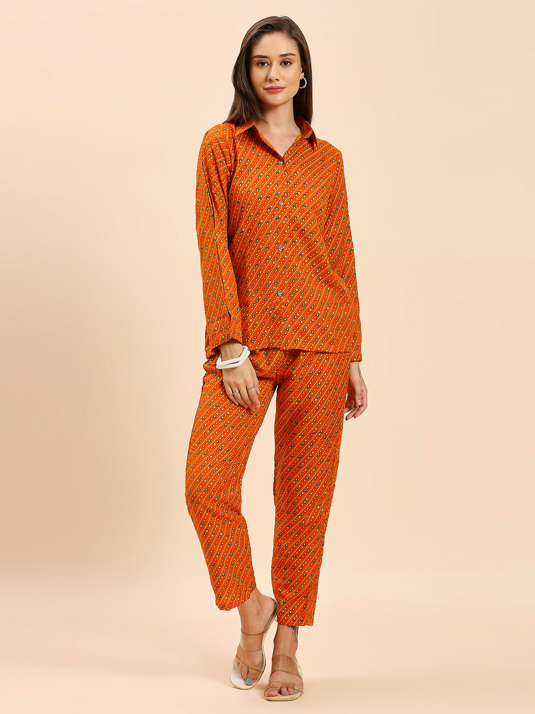 BANDHANI PRINTED CO-ORD SET